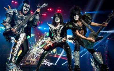 EPIC FAIL: KISS CONFUNDE LA BANDERA DE AUSTRIA CON LA DE AUSTRALIA EN SHOW