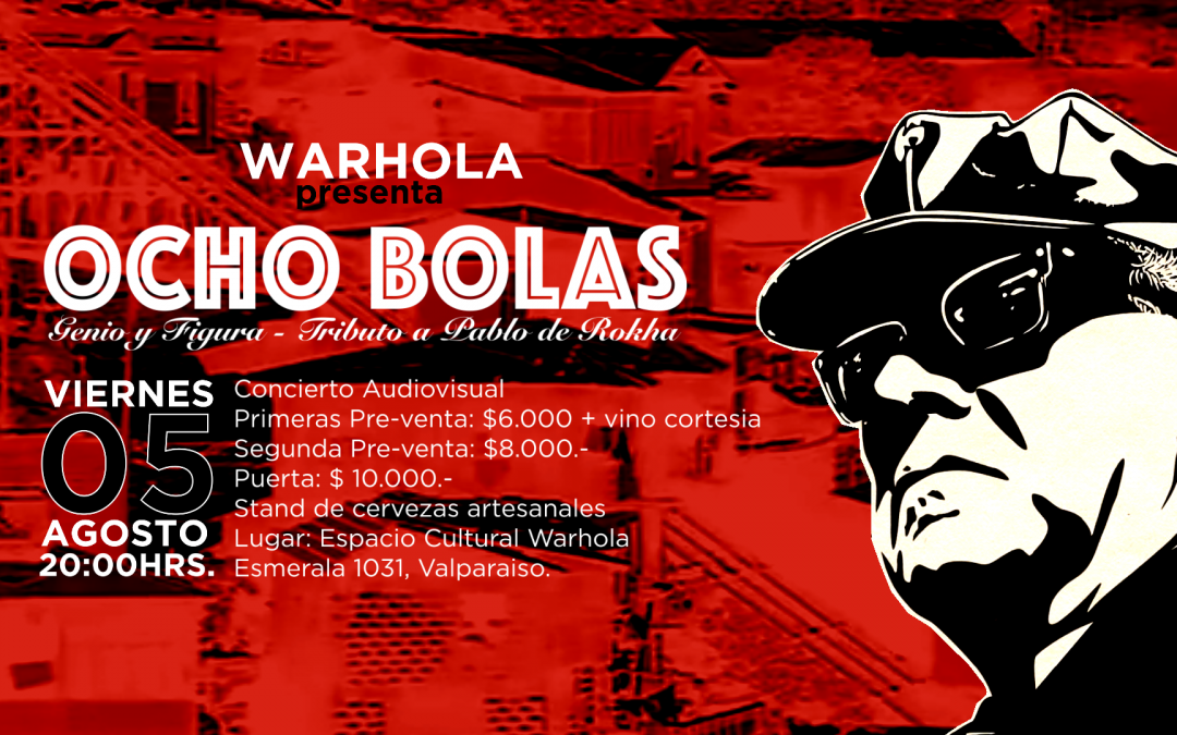 OCHO BOLAS SE PRESENTAN JUNTO A DESTACADO ARTISTA DEL MAPPING EN ESPACIO WARHOLA