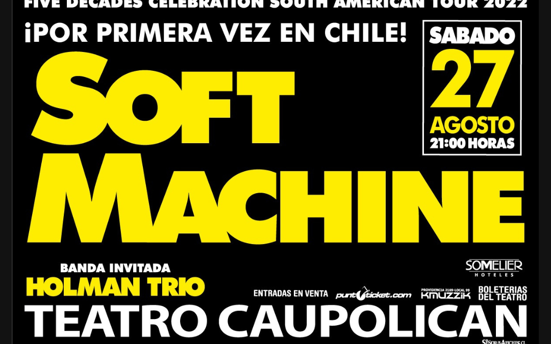 GANA TICKETS DOBLES PARA SOFT MACHINE ESCUCHANDO Y SUGUIENDO RITOQUE FM