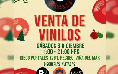 COMIENZA DICIEMBRE CON MÁS EVENTOS PARA LOS AMANTES DEL VINILO