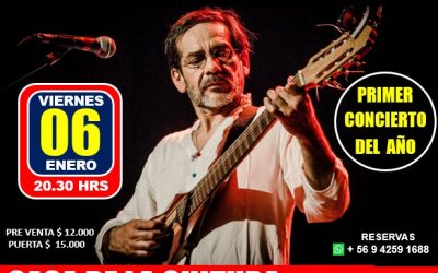 TATA BARAHONA PRESENTA SU “PRIMER CONCIERTO DEL AÑO” EN VALPARAÍSO