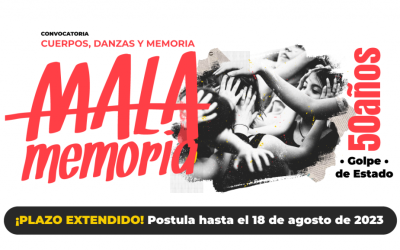 “MALA MEMORIA” ÚLTIMOS DÍAS PARA PARTICIPAR DE LA CONVOCATORIA DE BAJ Y MUSEO DE LA MEMORIA