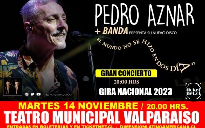 PEDRO AZNAR & BANDA ESTRENA SU NUEVO DISCO EN EL PUERTO PRINCIPAL