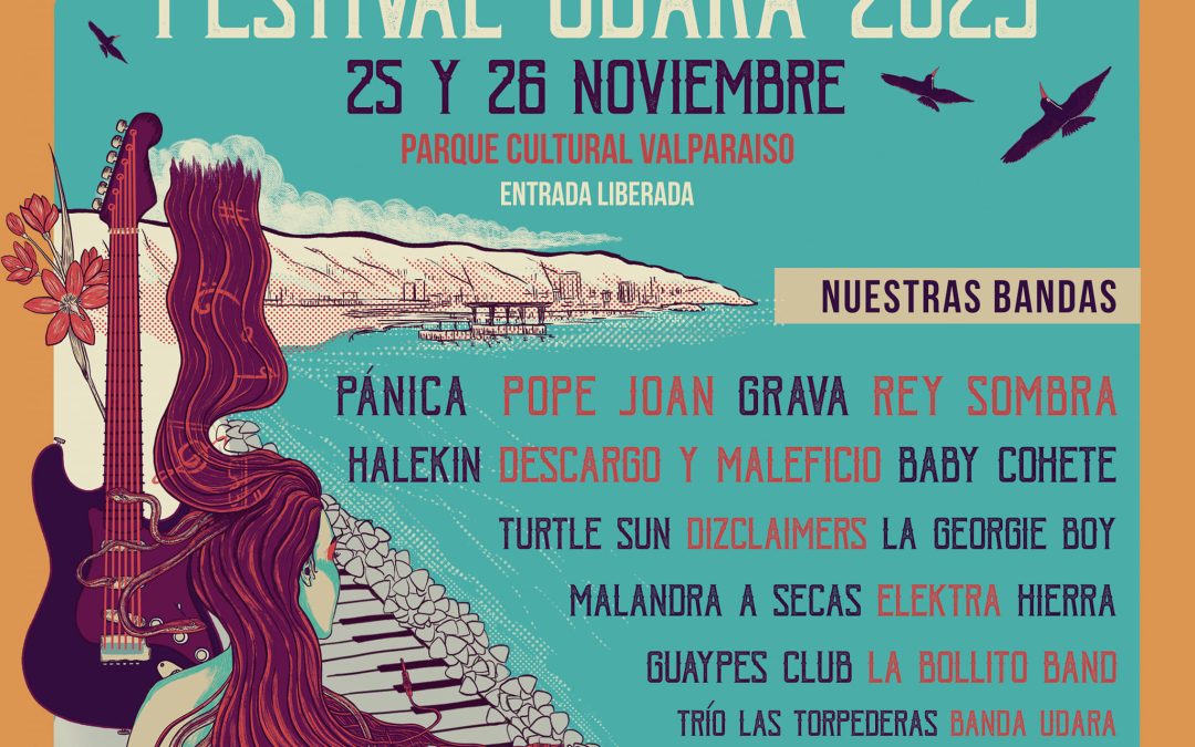 FESTIVAL UDARA SE LLEVARÁ A CABO EN VALPARAÍSO CON PRESENTACIONES DE MUSICAS DE TODO EL PAÍS