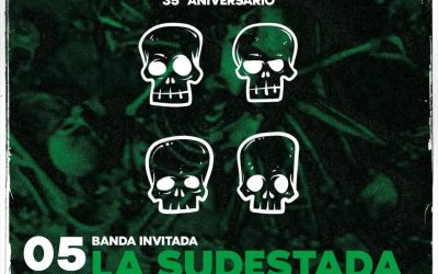 OCHO BOLAS CELEBRA 35 AÑOS CON GRAN SHOW Y CONVERSAMOS CON SU BAJISTA YOFI CATALÁN