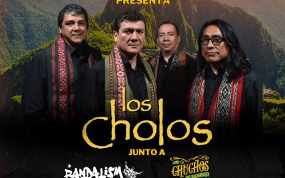 LA EMBLEMÁTICA AGRUPACIÓN LOS CHOLOS LLEGAN A SALA RÍVOLI JUNTO A LA BANDALISMO Y LOS CHUCHOS