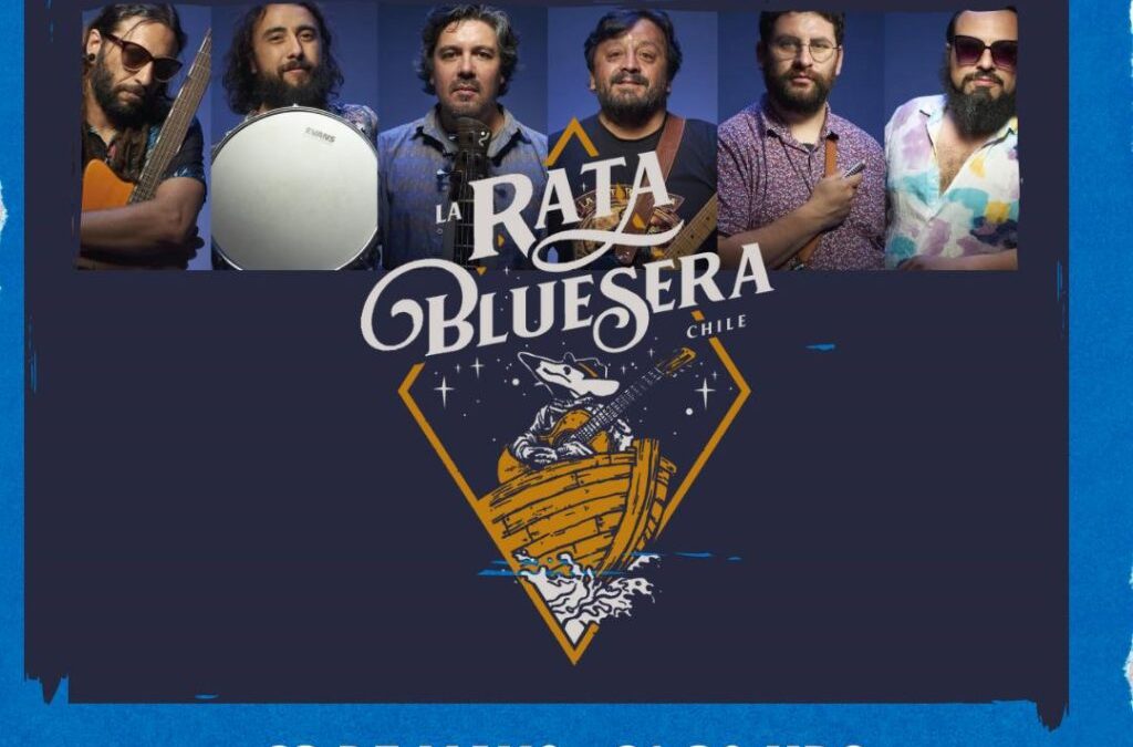 LA RATA BLUESERA LLEGA A QUILPUÉ ESTE JUEVES 23 DE MAYO CON SHOW EN VIVO