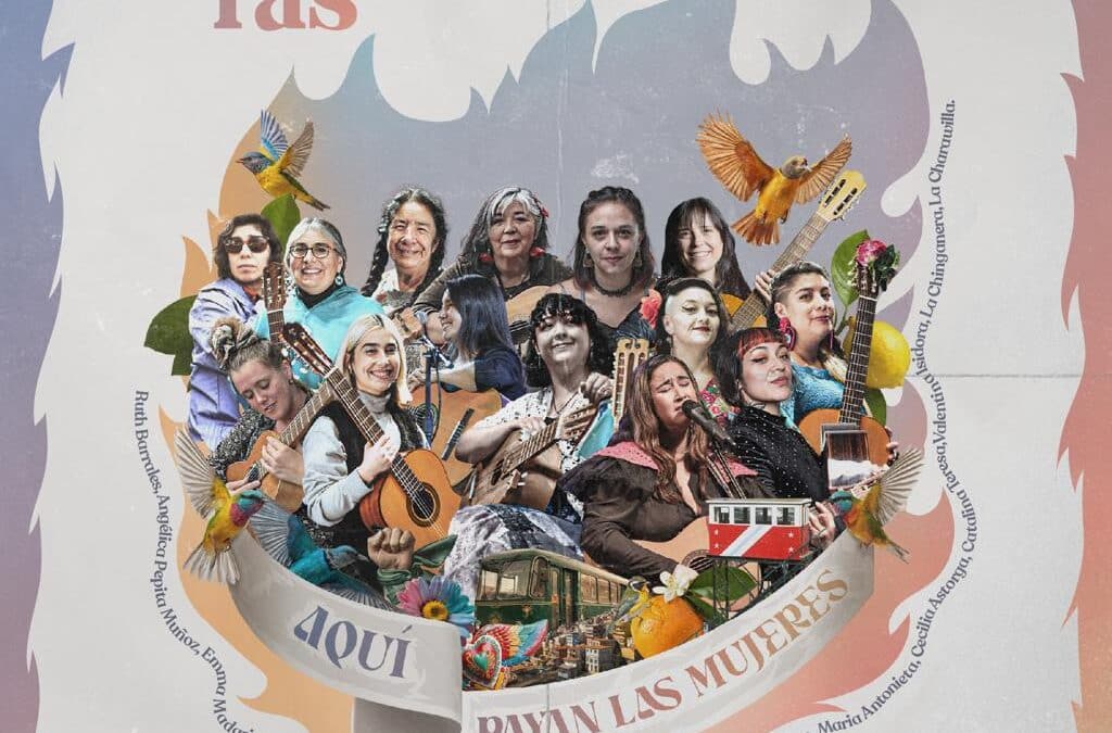 “AQUÍ PAYAN LAS MUJERES”: ENCUENTRO NACIONAL DE PAYADORAS REÚNE A CANTORAS DE TODO CHILE EN EL PARQUE CULTURAL DE VALPARAÍSO