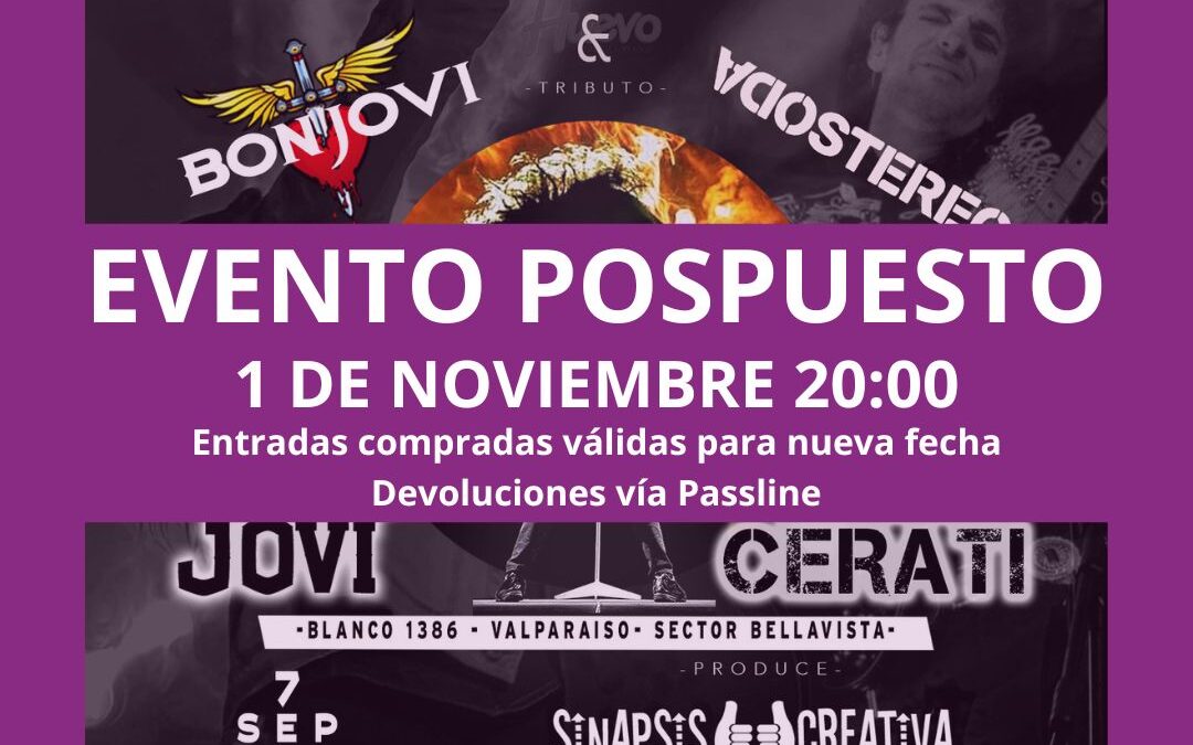 SE POSPONE «CHOQUE DE ÍDOLOS» AL 1 DE NOVIEMBRE