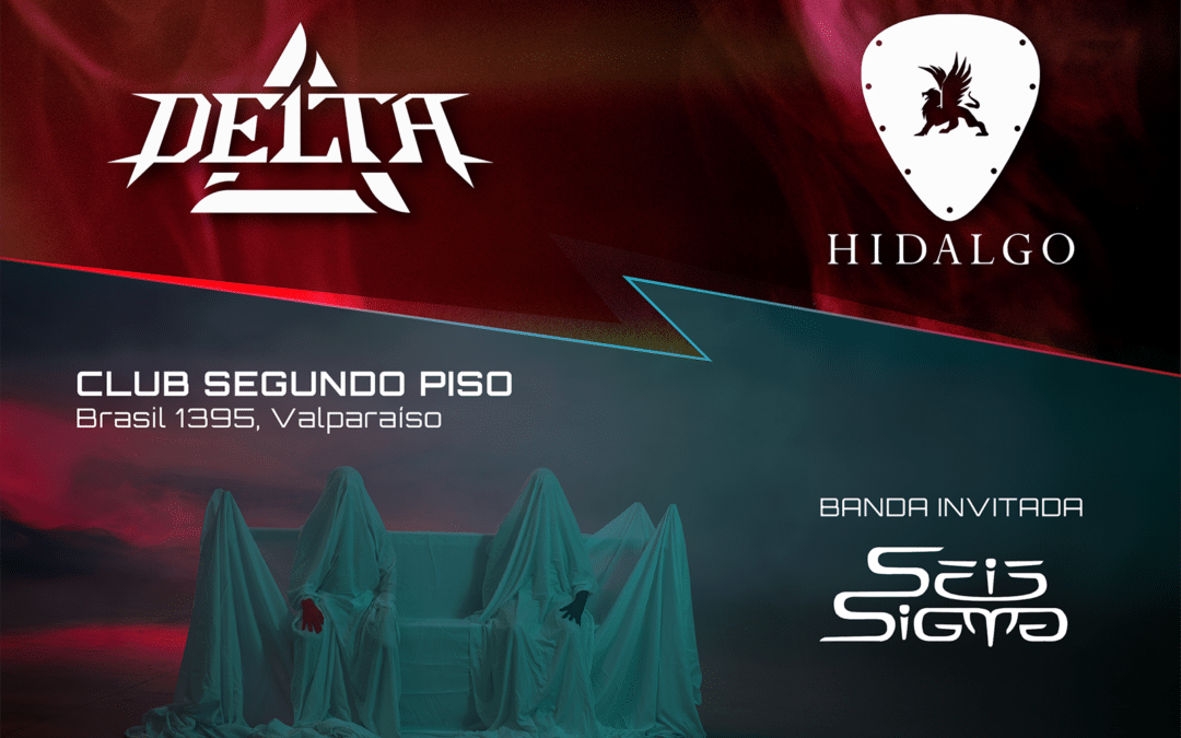 DELTA PRESENTA «GEMINI», SU NUEVO DISCO EN CLUB SEGUNDO PISO DE VALPARAÍSO