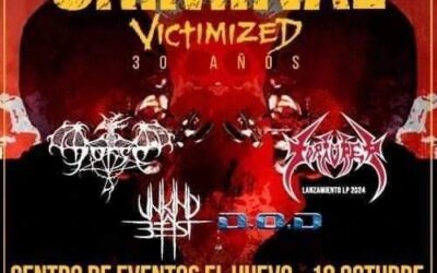 CRIMINAL CELEBRA EN VALPARAÍSO 30 AÑOS DE «VICTIMIZED», SU PRIMER ÁLBUM