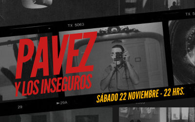 PAVEZ Y LOS INSEGUROS PRESENTA SHOW ÍNTIMO EN LA MORADA