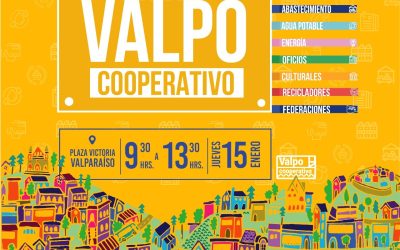 VALPARAÍSO IMPULSA LA PRIMERA FERIA DE SERVICIOS DE COOPERATIVAS EN ESPACIO PÚBLICO