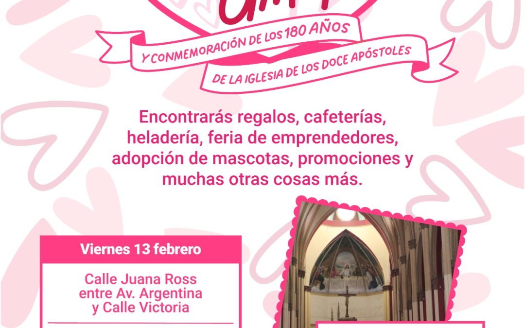 FERIA DEL AMOR ACTIVARÁ EL BARRIO EL ALMENDRAL ESTE 13 DE FEBRERO